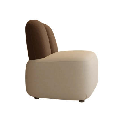 Modern Houndstooth Gray Ergonomic Rabbit Ear Chair — Tech Cloth