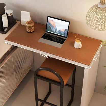 Modern L-Shaped Extendable Bar Table with Storage
