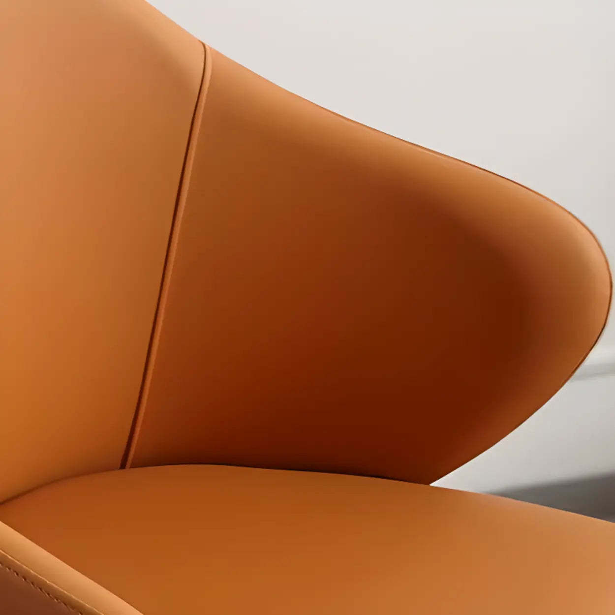 Modern Leather Upholstered Dining Chair