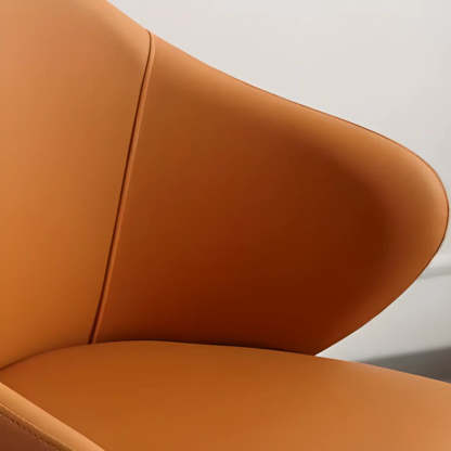 Modern Leather Upholstered Dining Chair