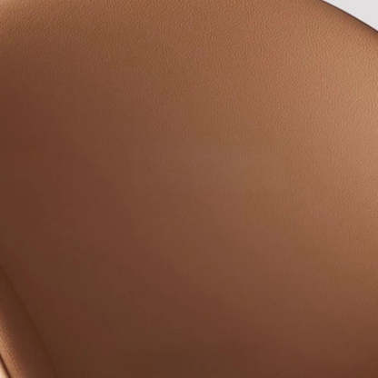 Modern Low Back Leather Accent Dining Chair