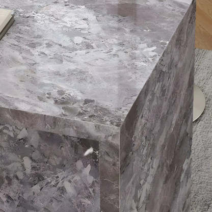 Modern Marble Kitchen Island Counter Height Bar Stool