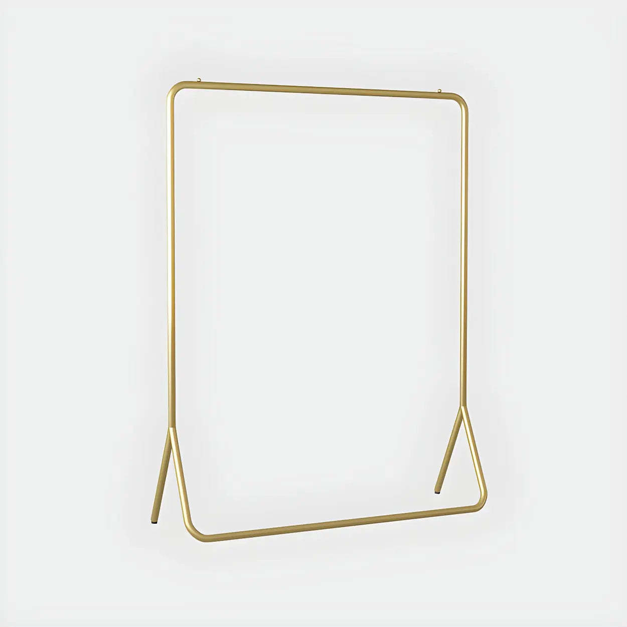 Modern Gold-Black Metal Coat Rack Organizer