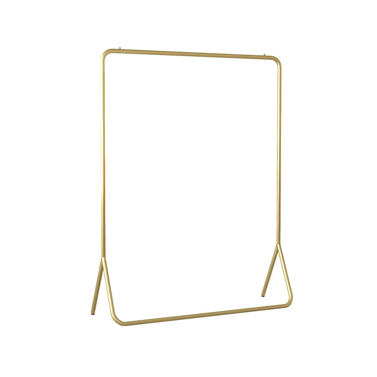 Modern Gold-Black Metal Coat Rack Organizer — Gold-Black