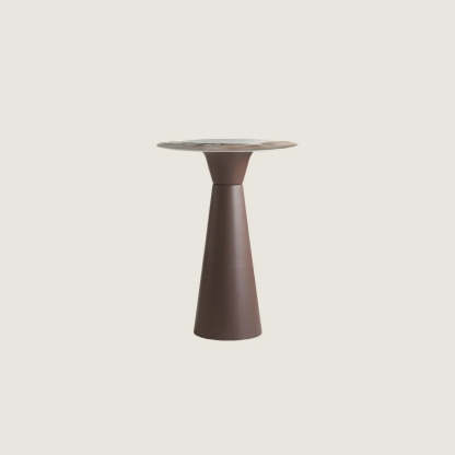 Minimalist Cone-Base Bistro Bar Table