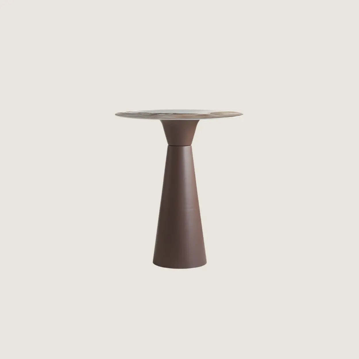 Minimalist Cone-Base Bistro Bar Table