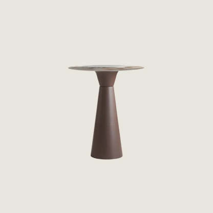 Minimalist Cone-Base Bistro Bar Table