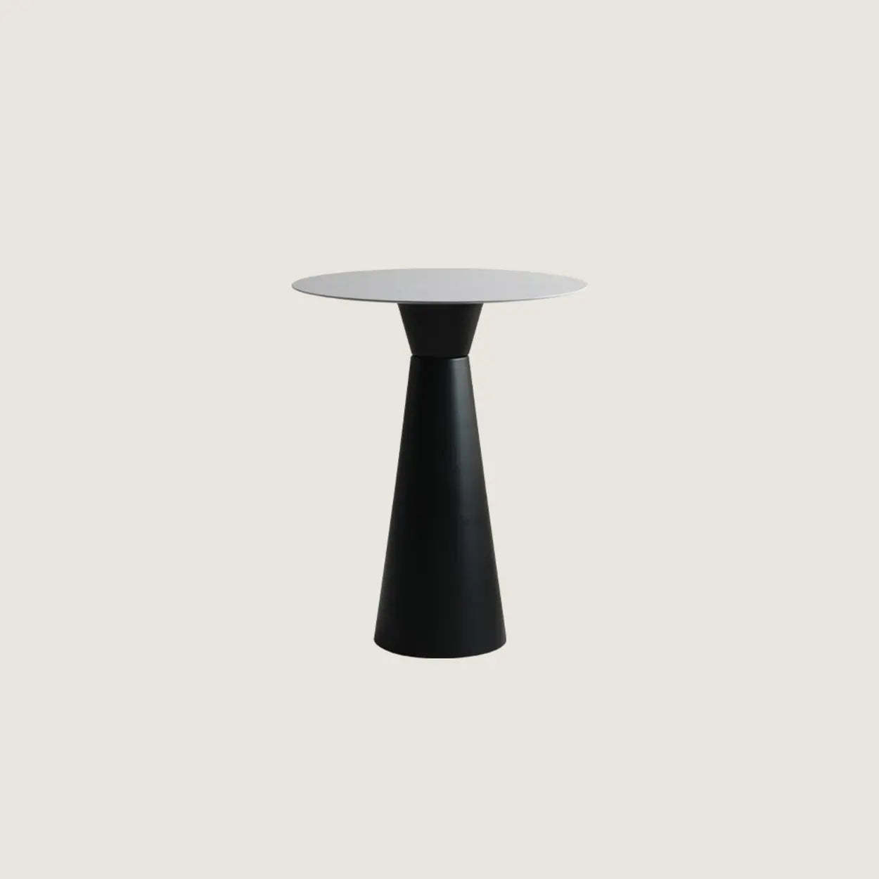 Minimalist Cone-Base Bistro Bar Table