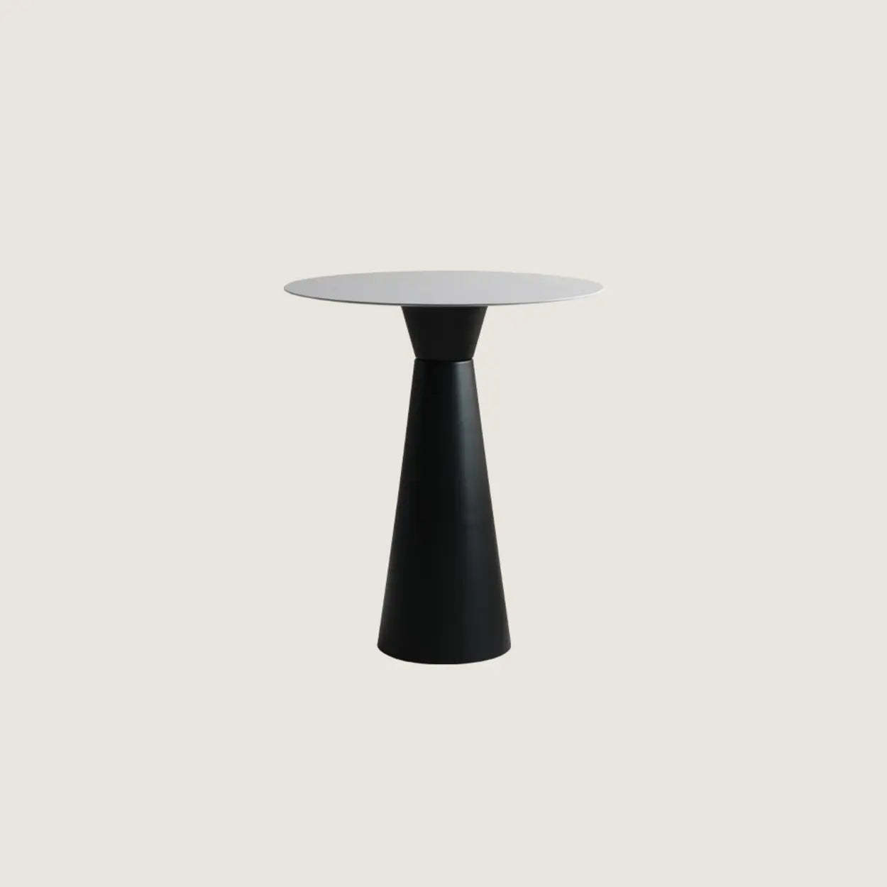 Minimalist Cone-Base Bistro Bar Table