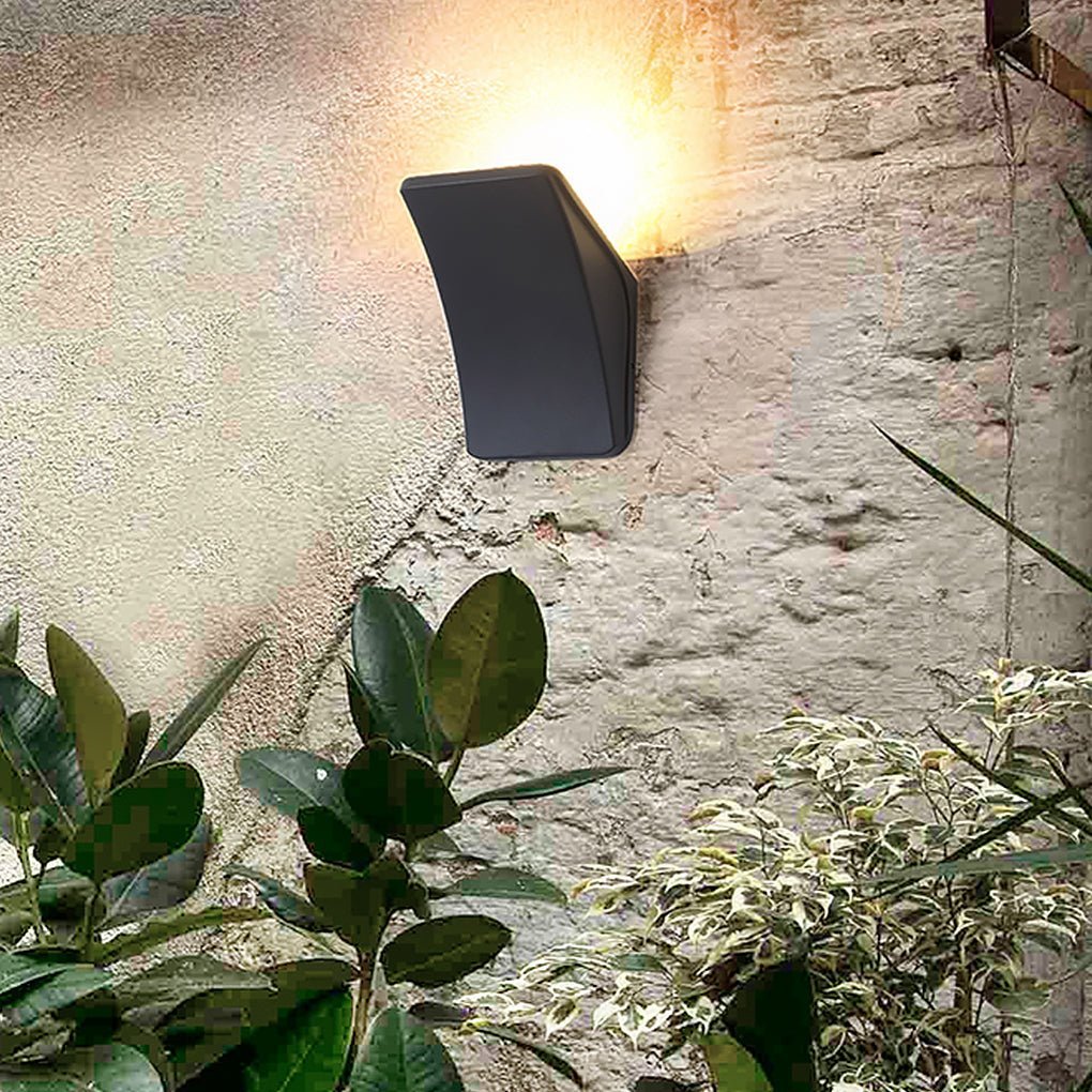 Unique LED 12W Black Modern Wall Sconces Wall Lamp Outdoor Wall Lights-Lighom