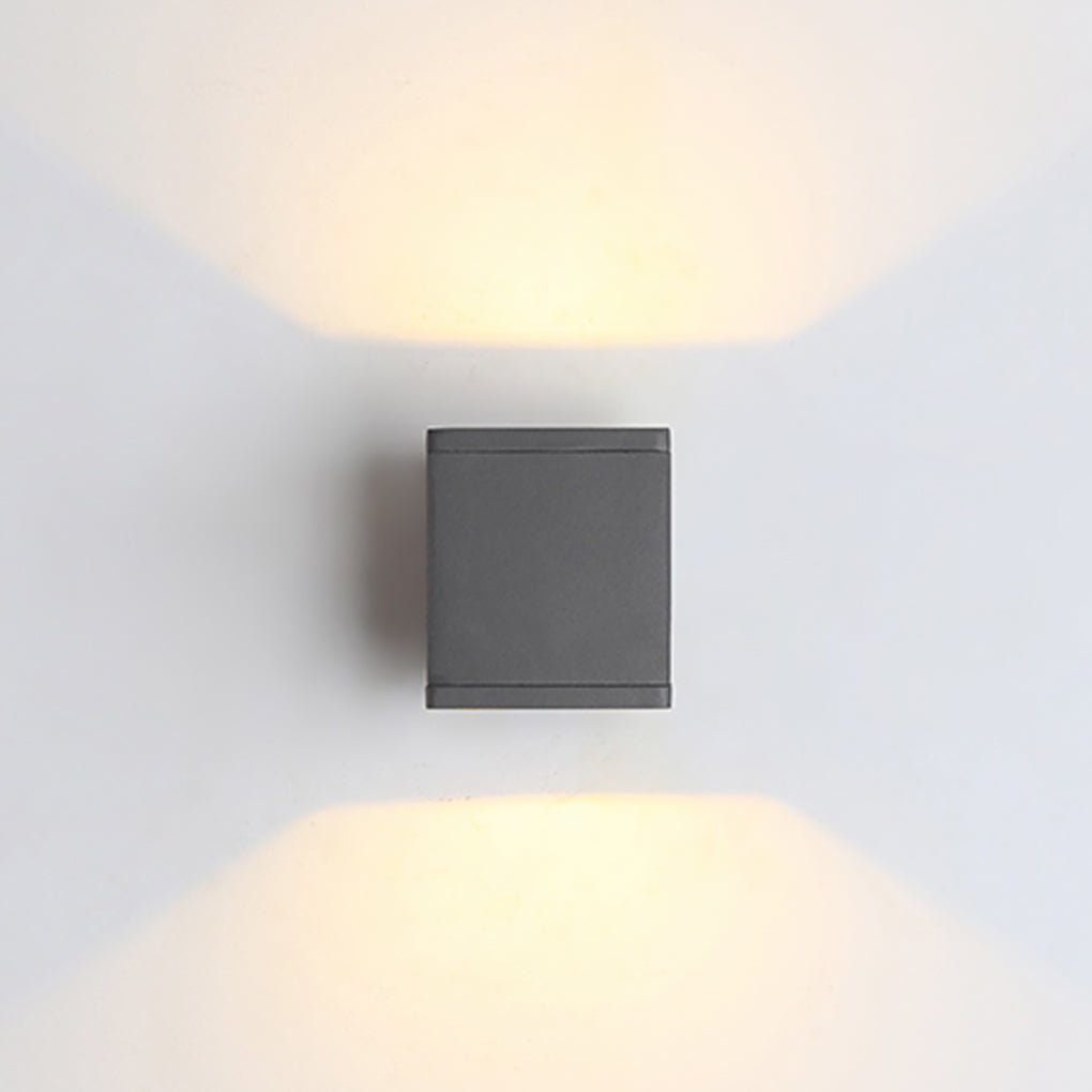 Modern Minimalist Outdoor LED Waterproof Exterior Wall Light for Courtyard Fence-Lighom