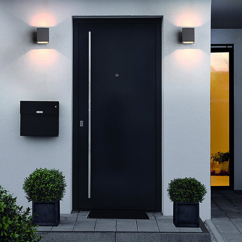 Modern Minimalist Outdoor LED Waterproof Exterior Wall Light for Courtyard Fence-Lighom