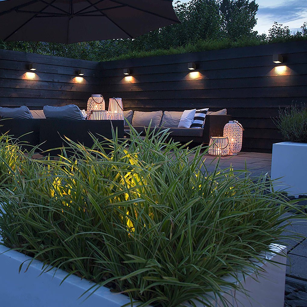 Modern Minimalist Outdoor LED Waterproof Exterior Wall Light for Courtyard Fence-Lighom