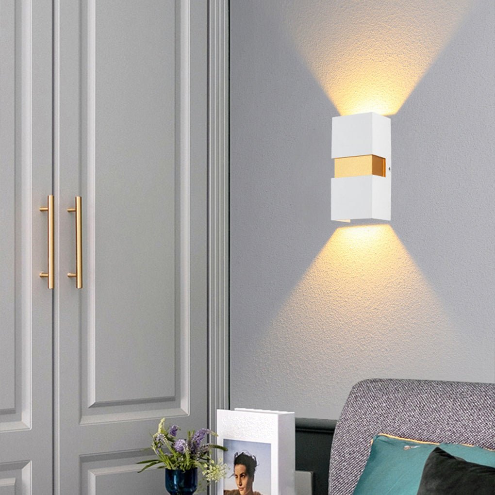 Modern Minimalist Outdoor LED Waterproof Wall Light for Villa Balcony Aisle Lighting-Lighom