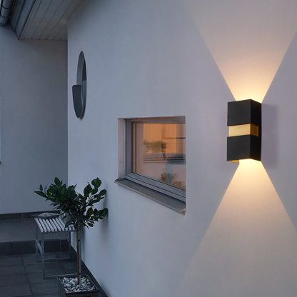 Modern Minimalist Outdoor LED Waterproof Wall Light for Villa Balcony Aisle Lighting-Lighom