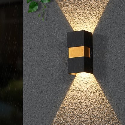 Modern Minimalist Outdoor LED Waterproof Wall Light for Villa Balcony Aisle Lighting-Lighom