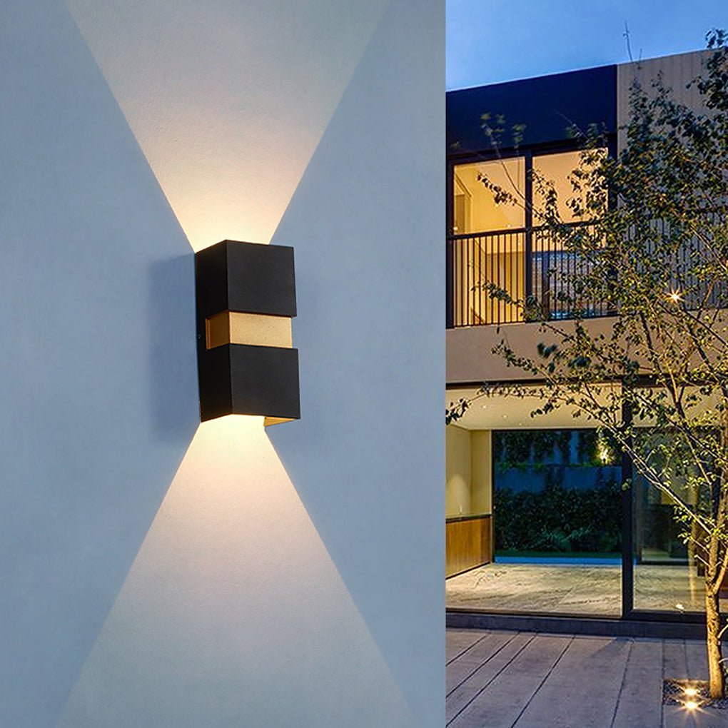 Modern Minimalist Outdoor LED Waterproof Wall Light for Villa Balcony Aisle Lighting-Lighom