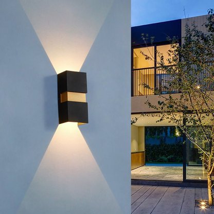 Modern Minimalist Outdoor LED Waterproof Wall Light for Villa Balcony Aisle Lighting-Lighom