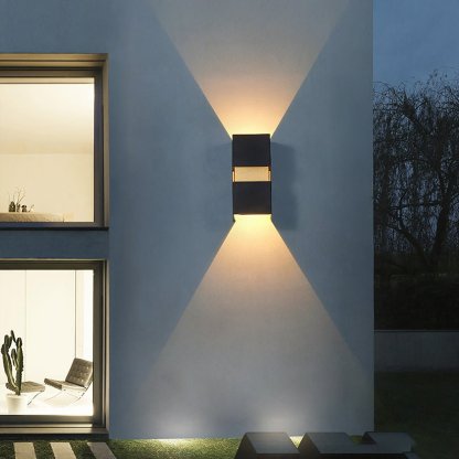 Modern Minimalist Outdoor LED Waterproof Wall Light for Villa Balcony Aisle Lighting-Lighom
