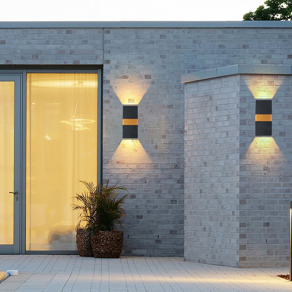 Modern Minimalist Outdoor LED Waterproof Wall Light for Villa Balcony Aisle Lighting-Lighom