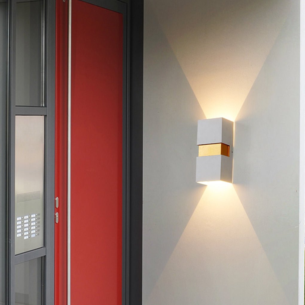 Modern Minimalist Outdoor LED Waterproof Wall Light for Villa Balcony Aisle Lighting-Lighom