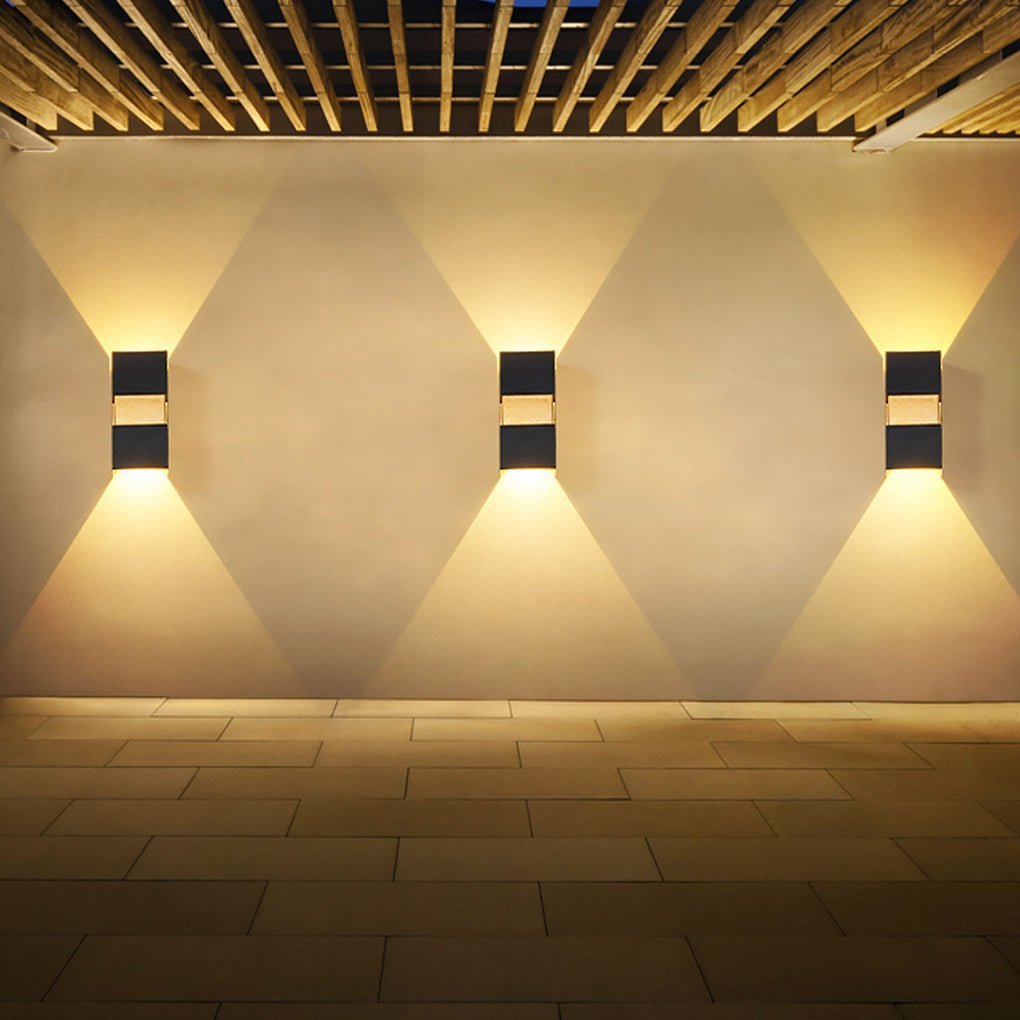 Modern Minimalist Outdoor LED Waterproof Wall Light for Villa Balcony Aisle Lighting-Lighom