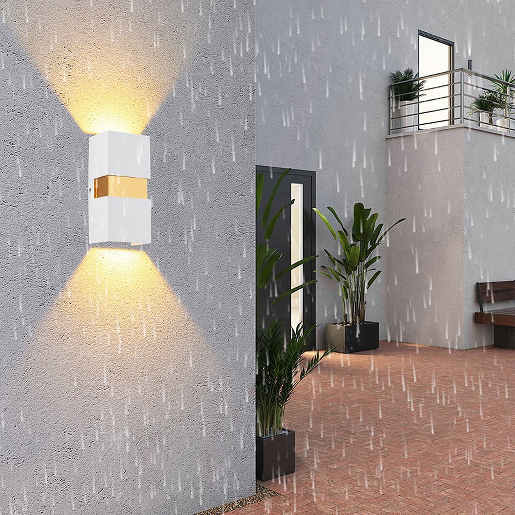 Modern Minimalist Outdoor LED Waterproof Wall Light for Villa Balcony Aisle Lighting-Lighom