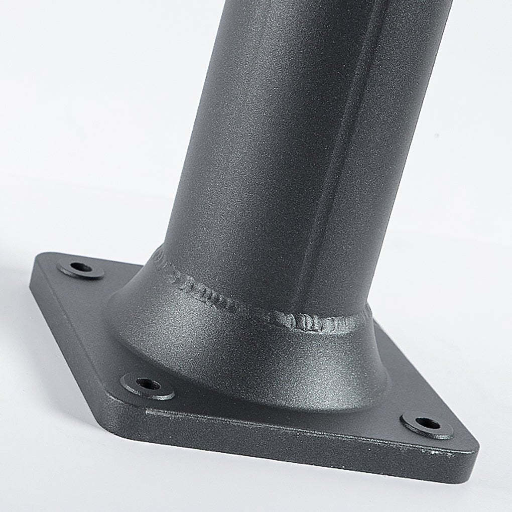 Round Waterproof LED Gray Modern Public Lighting Outdoor Pole Lights-Lighom