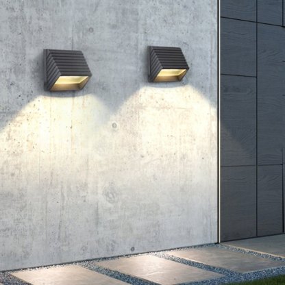 Modern Minimalist Outdoor Waterproof LED Wall Light for Villa Garden Balcony Stairs-Lighom