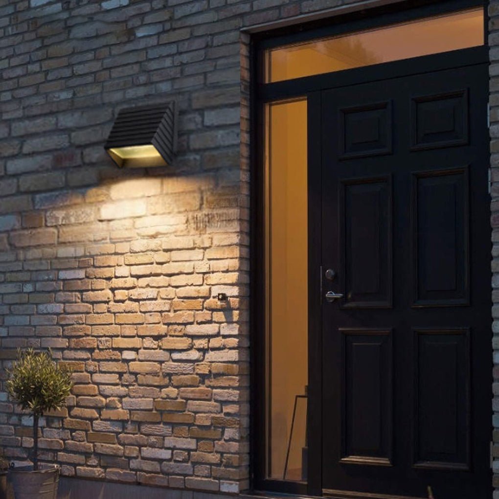 Modern Minimalist Outdoor Waterproof LED Wall Light for Villa Garden Balcony Stairs-Lighom