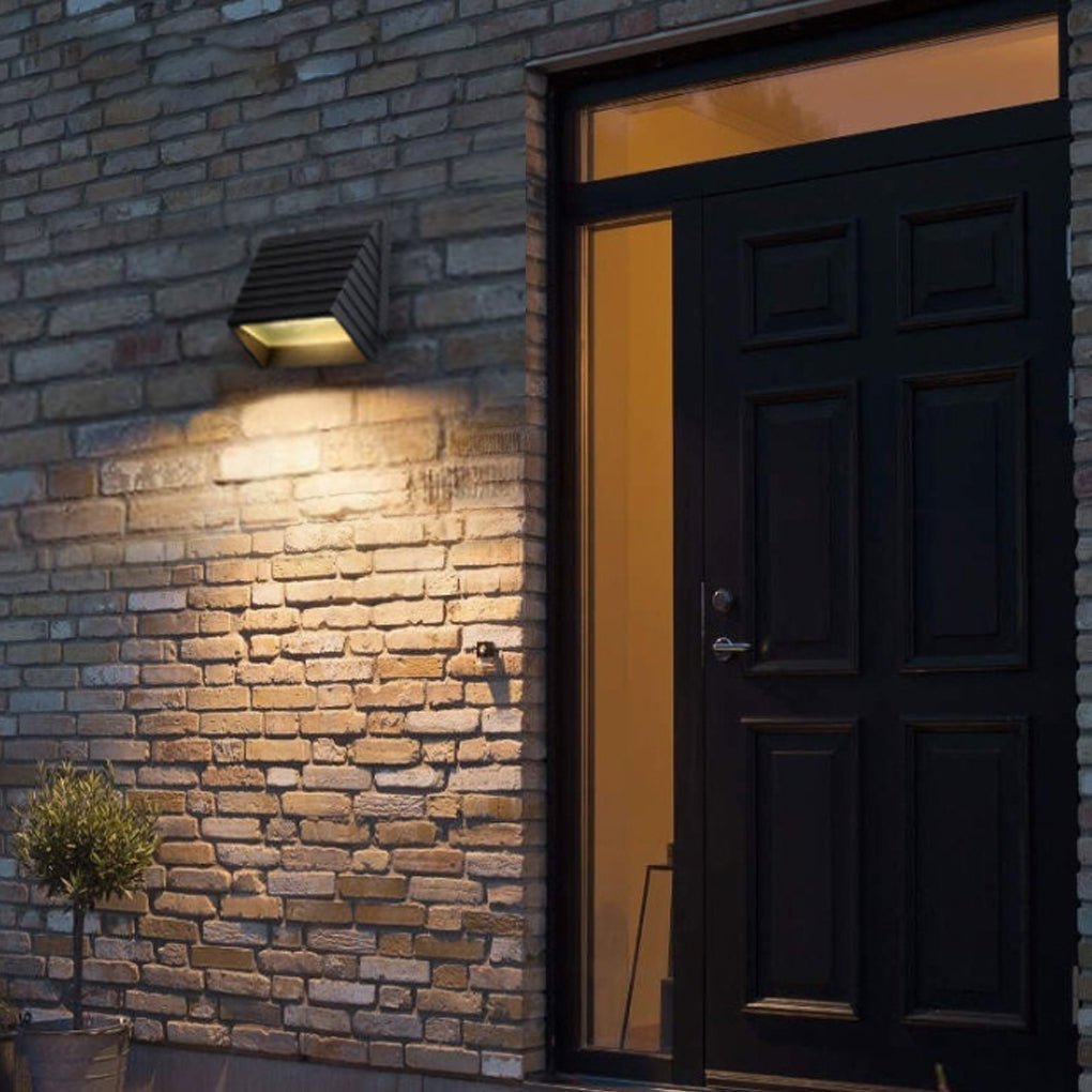 Modern Minimalist Outdoor Waterproof LED Wall Light for Villa Garden Balcony Stairs-Lighom