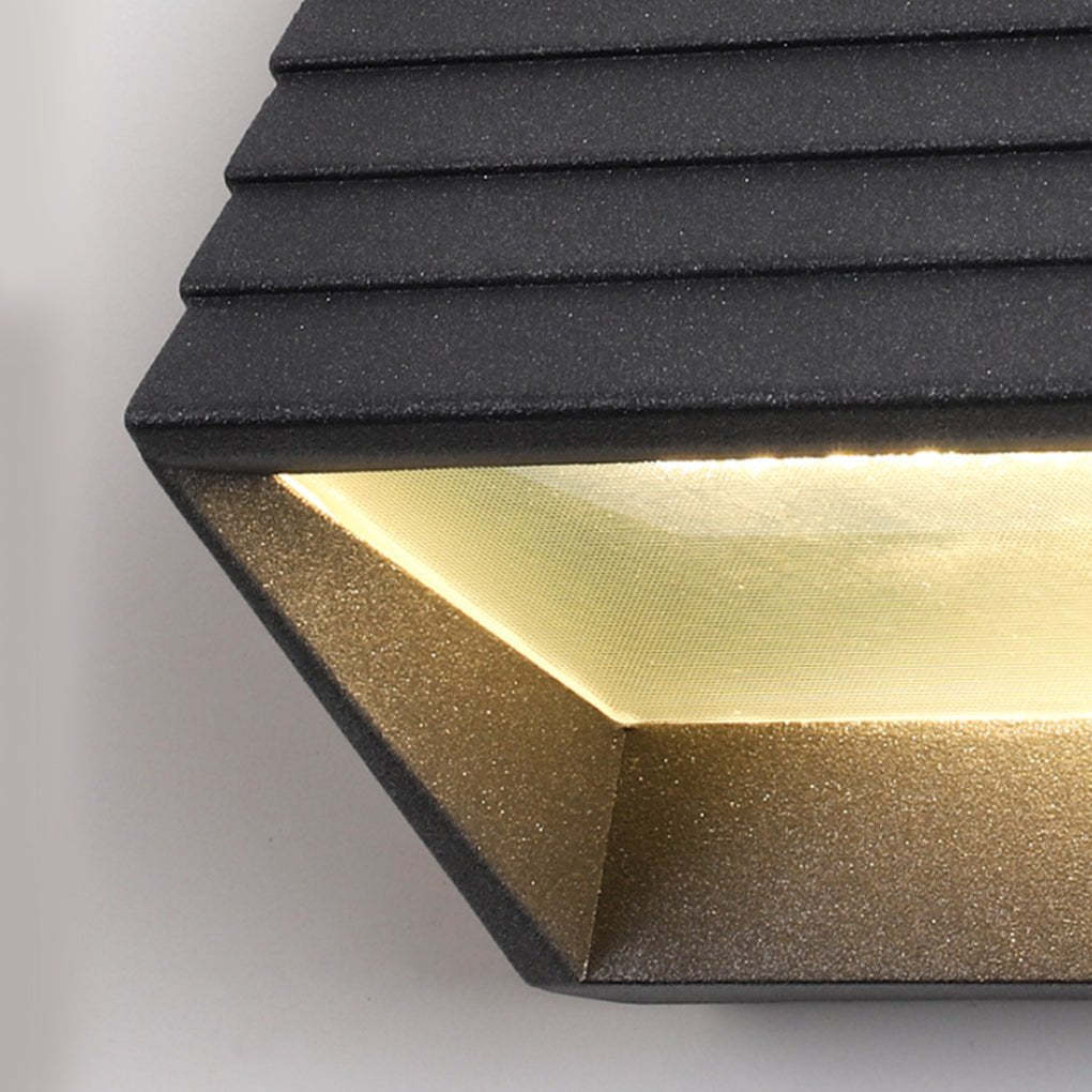 Modern Minimalist Outdoor Waterproof LED Wall Light for Villa Garden Balcony Stairs-Lighom