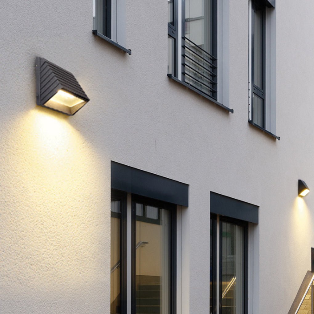 Modern Minimalist Outdoor Waterproof LED Wall Light for Villa Garden Balcony Stairs-Lighom