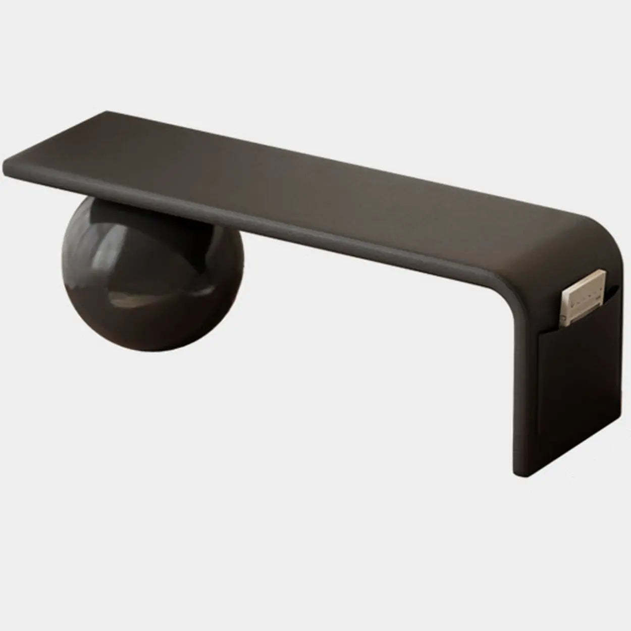 Minimalist Sphere Leg Bench Set