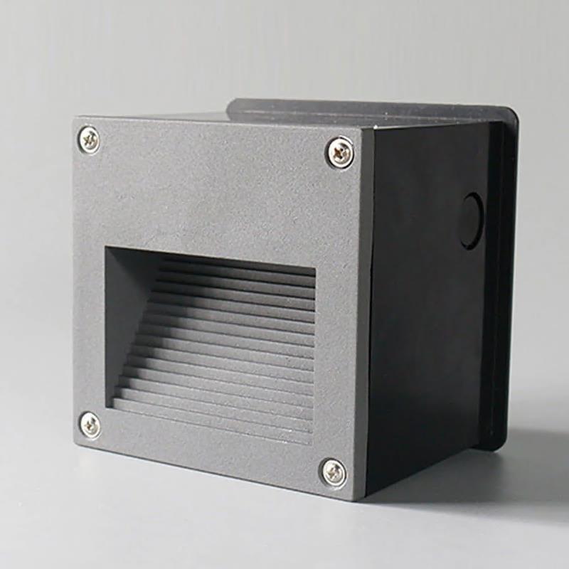 Modern Minimalist Waterproof Embedded Step Lights Wall Decorative Lamp for Outdoor Stairway-Lighom