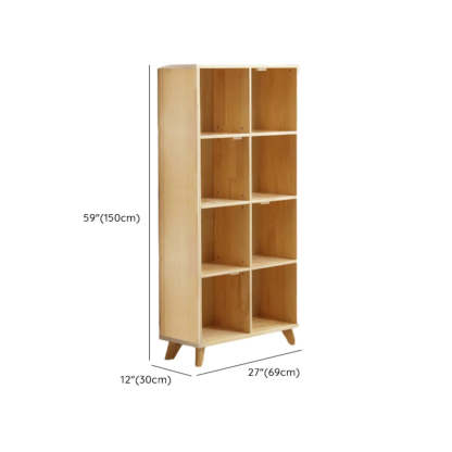 Nordic Modular Wood Storage Bookcase