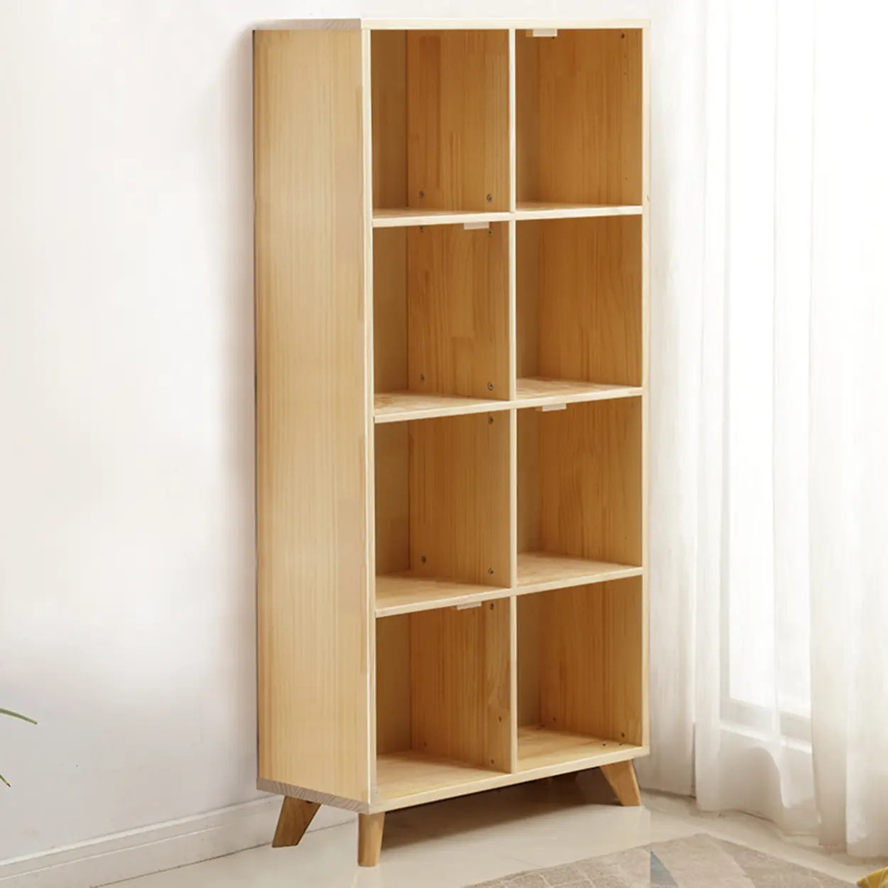 Nordic Modular Wood Storage Bookcase — Cabinet Not Included / Drawer Not Included / 3