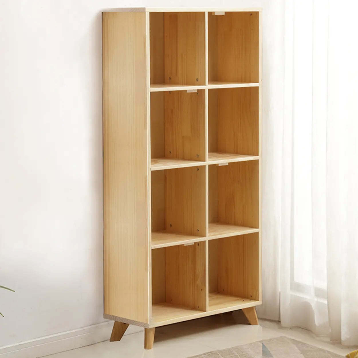 Nordic Modular Wood Storage Bookcase — Cabinet Not Included / Drawer Not Included / 3