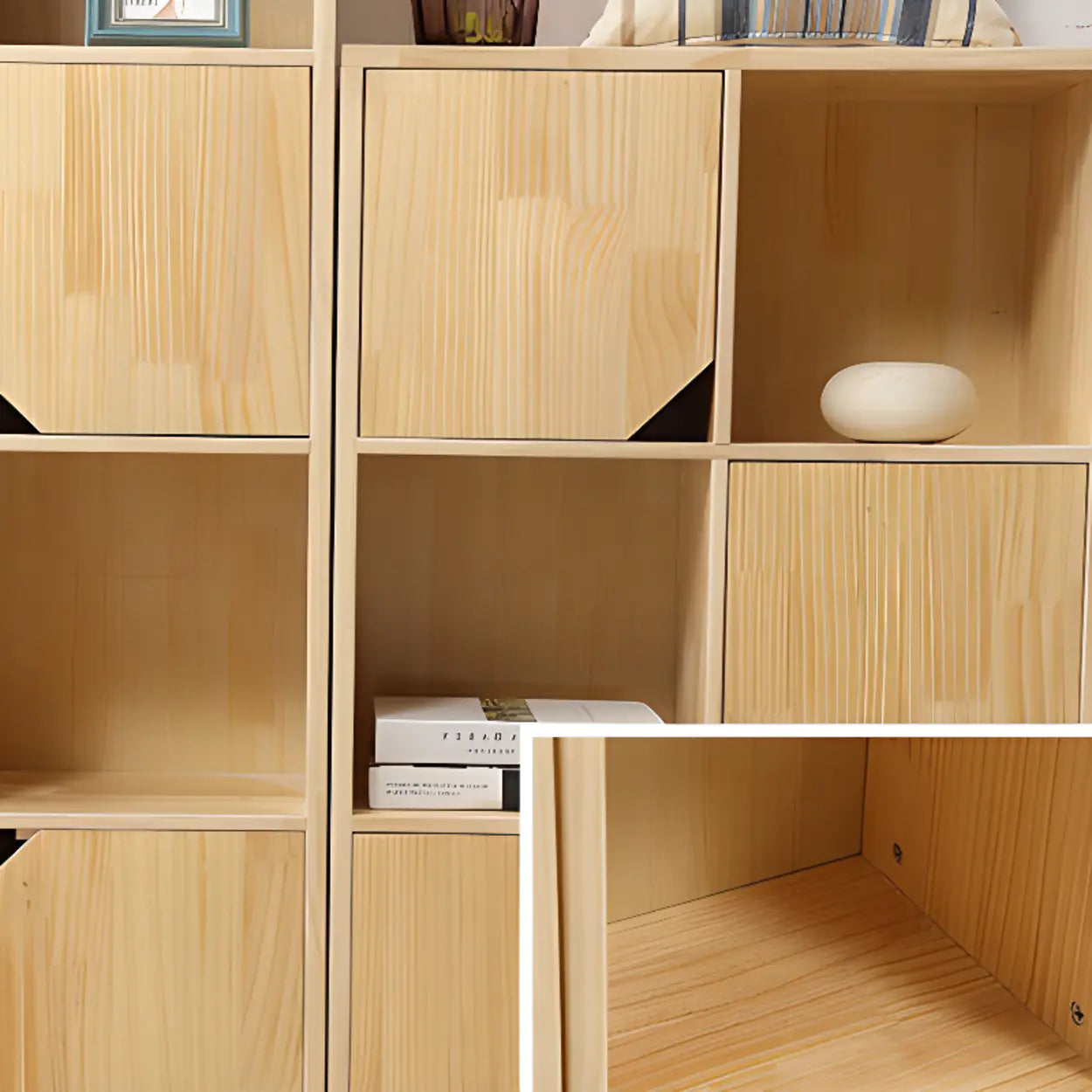 Nordic Modular Wood Storage Bookcase — Cabinet Not Included / 2 / 5