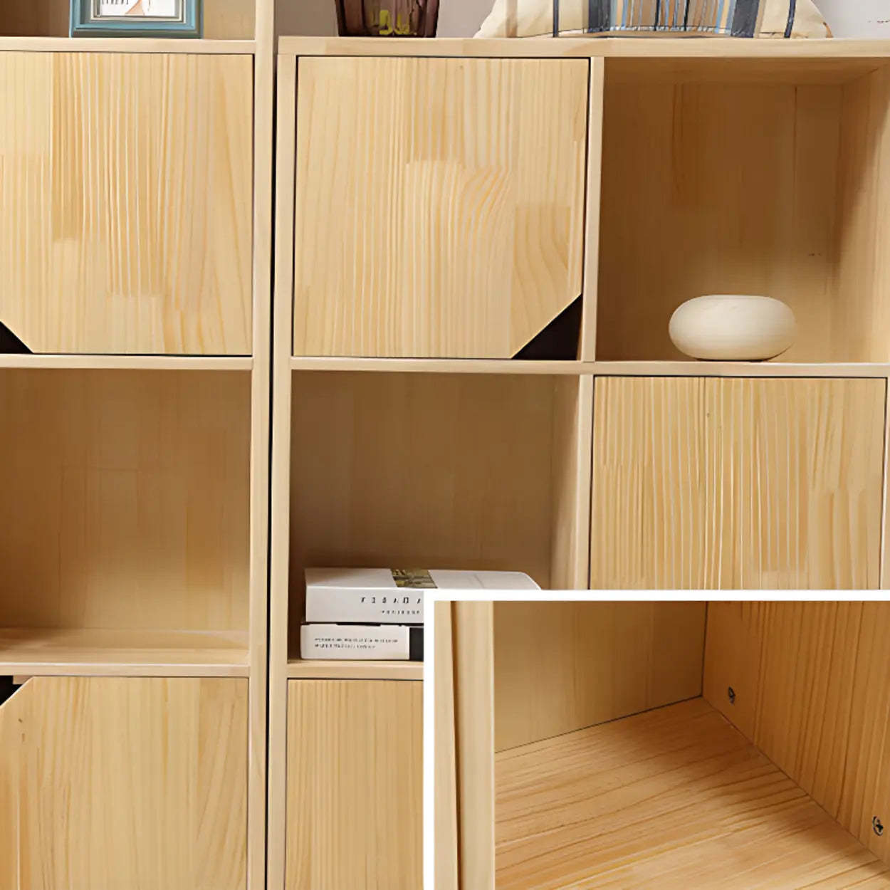 Nordic Modular Wood Storage Bookcase — Cabinet Not Included / 2 / 5