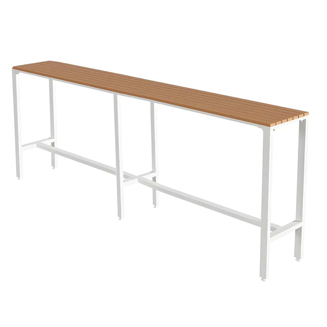 Outdoor Counter Height Bar Table with Footrest