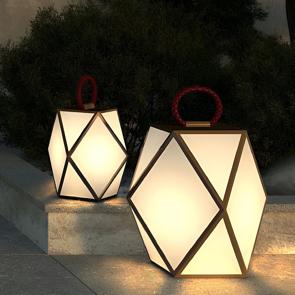 Modern Outdoor Post Lights Pillar Light Portable Post Lantern Garden Lights Outside Lights-Lighom