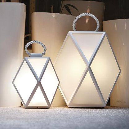 Modern Outdoor Post Lights Pillar Light Portable Post Lantern Garden Lights Outside Lights-Lighom