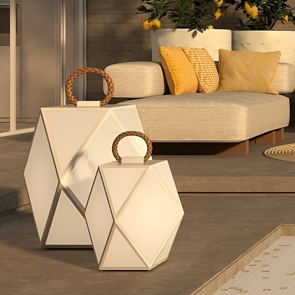 Modern Outdoor Post Lights Pillar Light Portable Post Lantern Garden Lights Outside Lights-Lighom