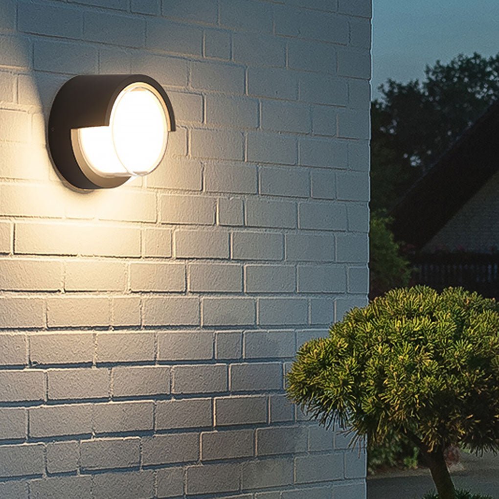 Modern Outdoor Wall Lights Round & Square Waterproof Designs for Gardens & Villas-Lighom