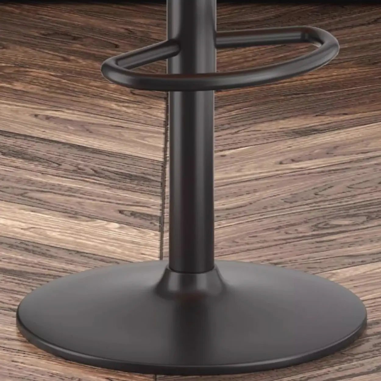 Modern Pneumatic Swivel Bar Stool with Backrest