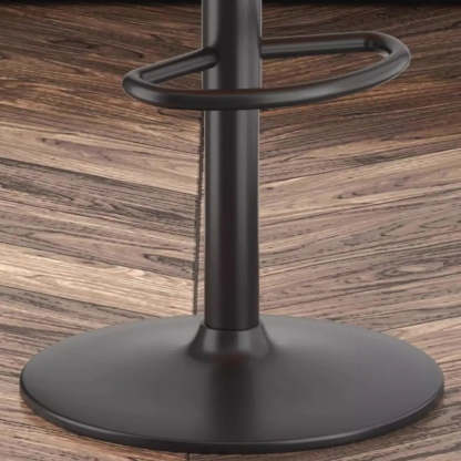Modern Pneumatic Swivel Bar Stool with Backrest