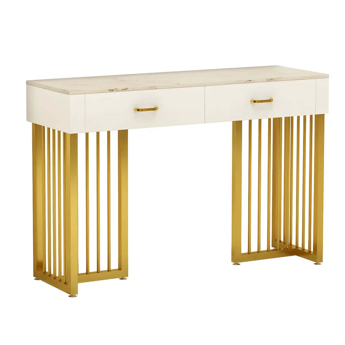 Modern makeup vanity white makeup vanities, Lighom — 39.4" L x 15.7" W x 63" H