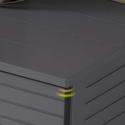 Modern Gray Wood Large Hallway Shoe Cabinet