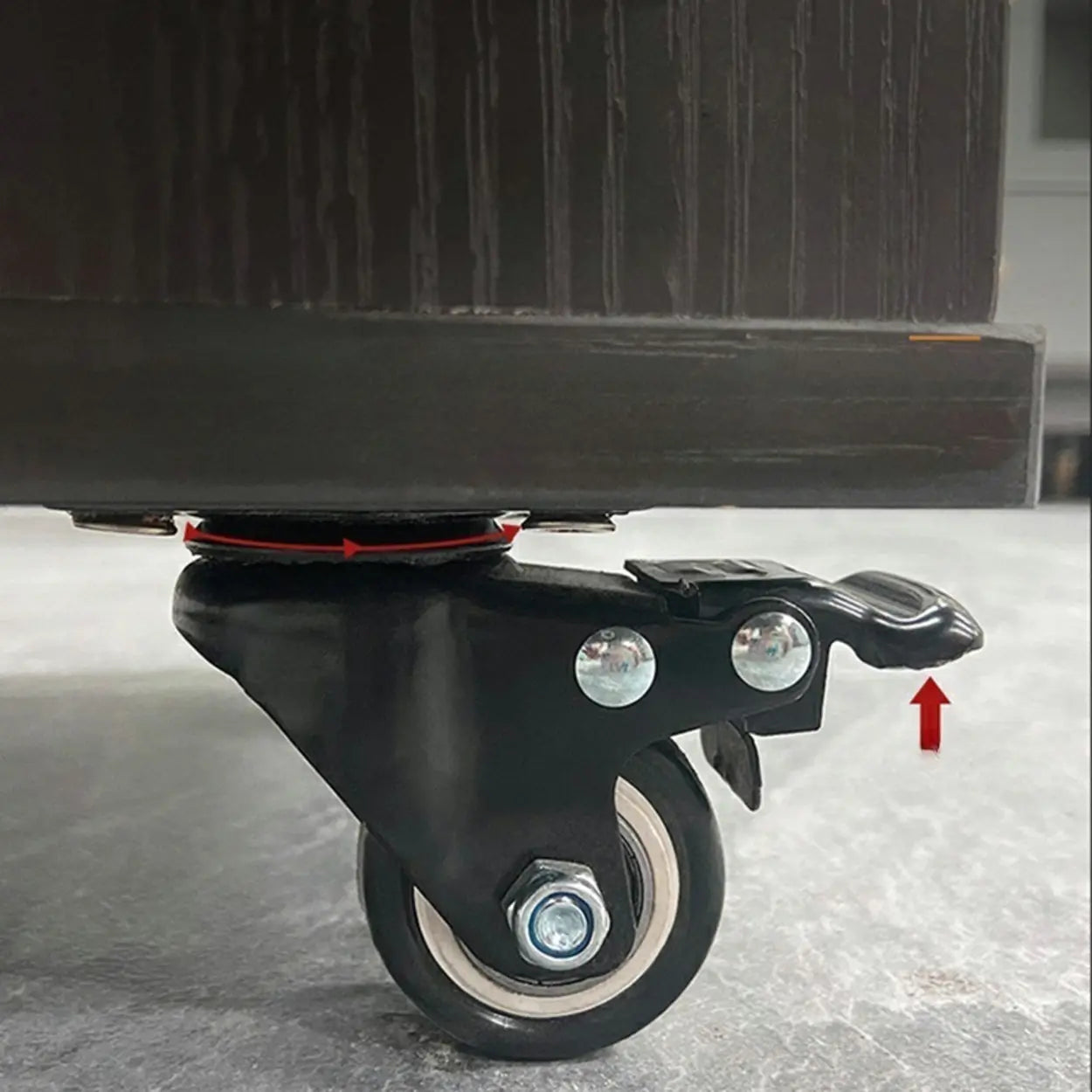 Modern Marble Storage Dining Table with Wheels